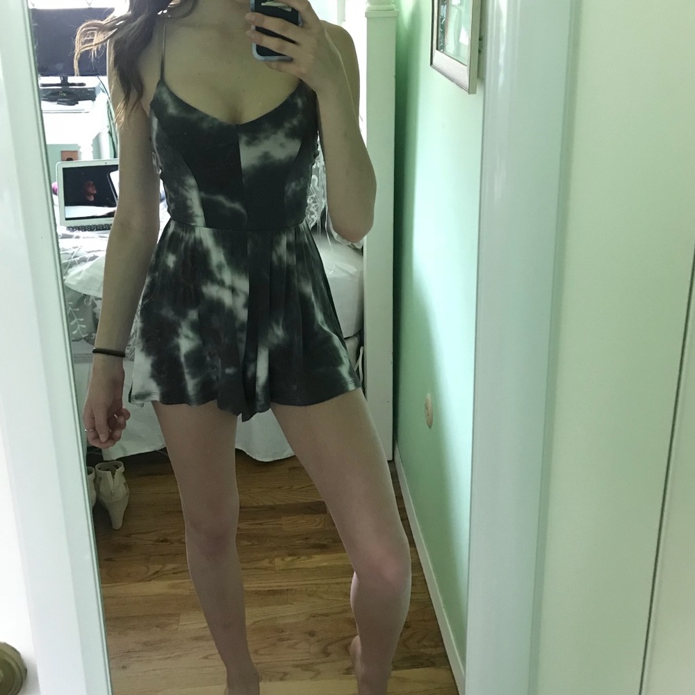 Tie dye romper